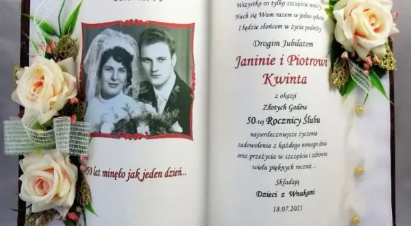 Co na Złote Gody? Wyjątkowe prezenty na 50. rocznicę ślubu
